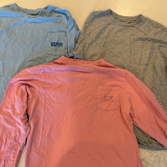 Bundle of 3 Vineyard Vines long sleeve shirts - Picture 4 of 7
